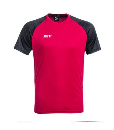 TEE-SHIRT DE RUGBY RAFFUT Force XV noir-rouge