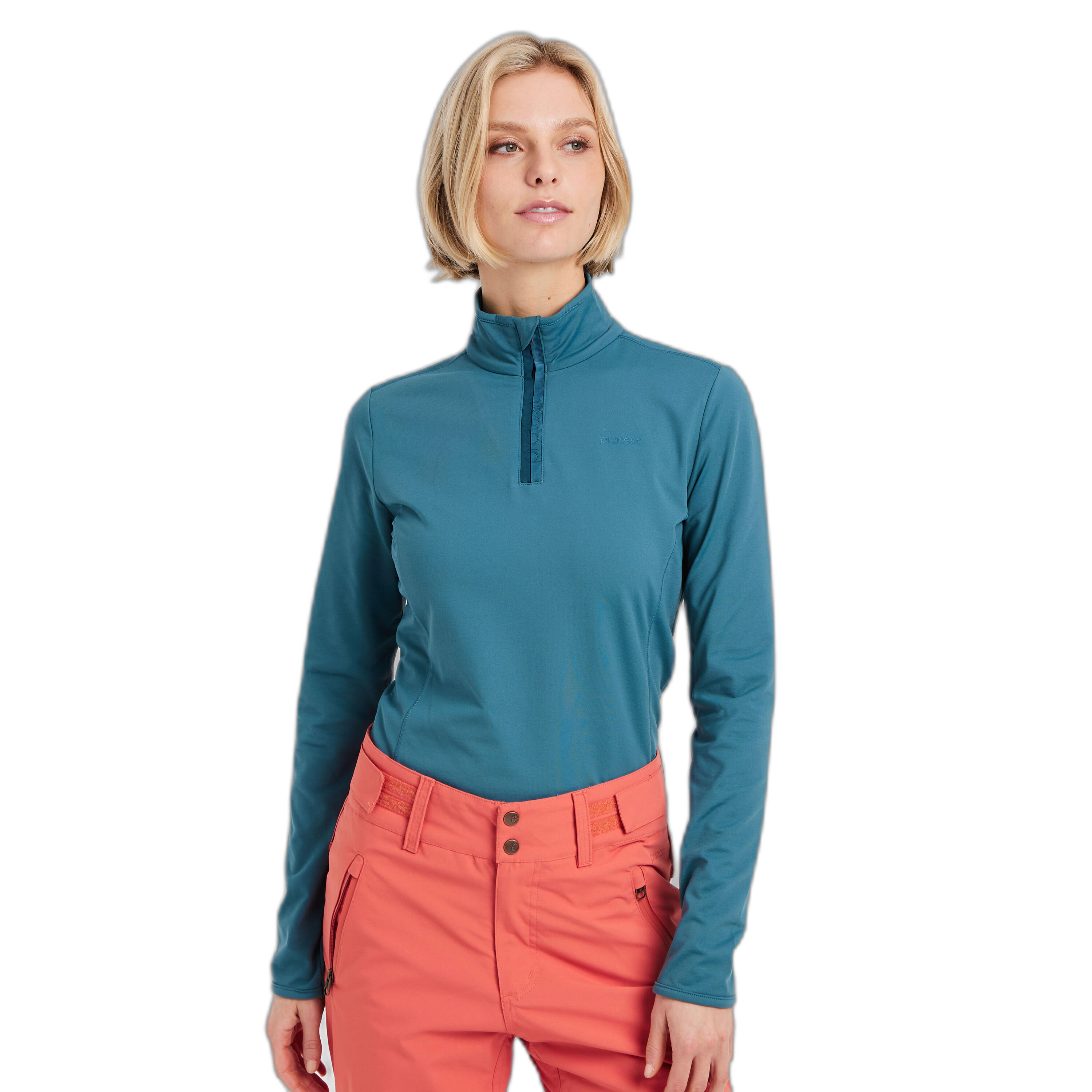 Polaire 1/4 zip femme Protest Fabriz 2/7