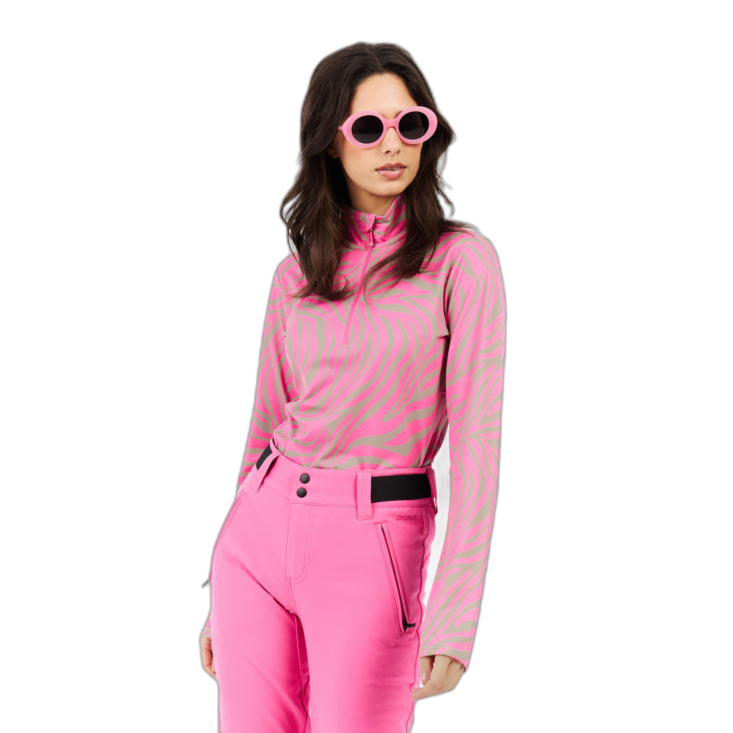 Damski polar 1/4 zip Protest Esher