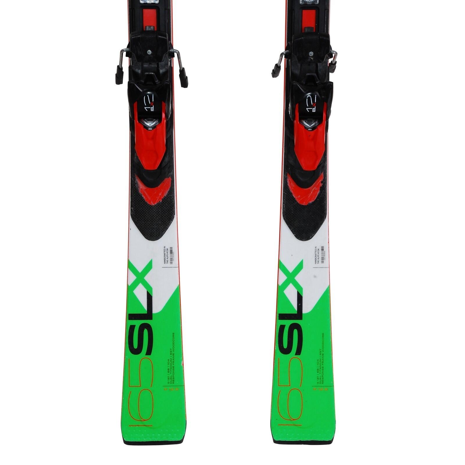 RECONDITIONNE - Ski Elan Slx + Fixations 4/4