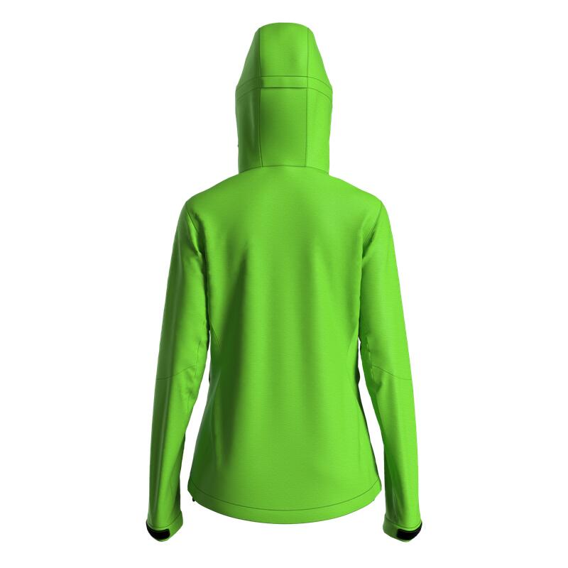 Great Escapes civetta lady Rain Jacket green 2/3