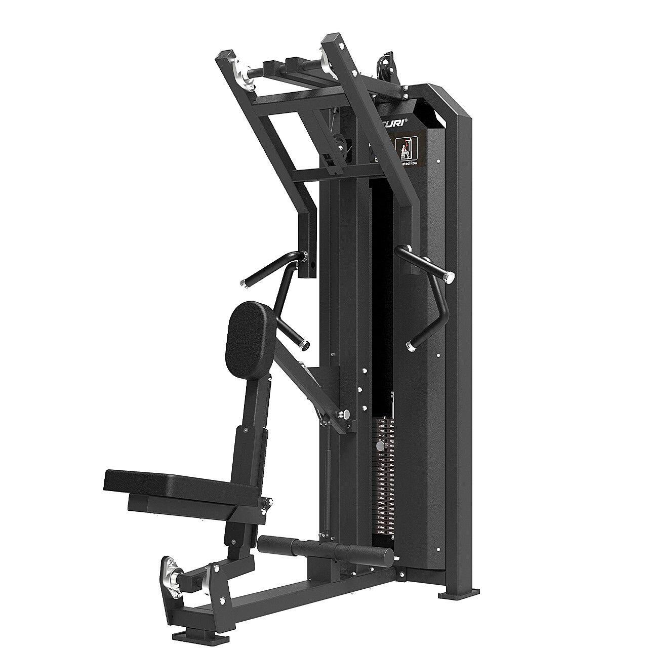 TUNTURI Tunturi Platinum Seated Row/Vogatore Stazione multifunzione con pesi