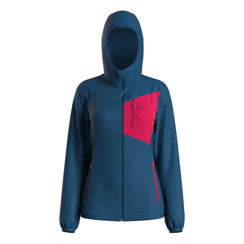 Great Escapes Harriman lady light fleece jacket gibraltar sea 1/3