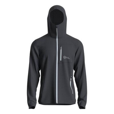 Great Escapes Cosmique man long zip fleece jacket vulcan