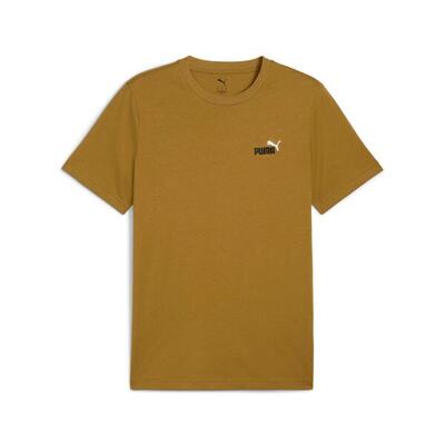 T-shirt da golf Essentials con logo bicolore piccolo No. 1 da uomo PUMA