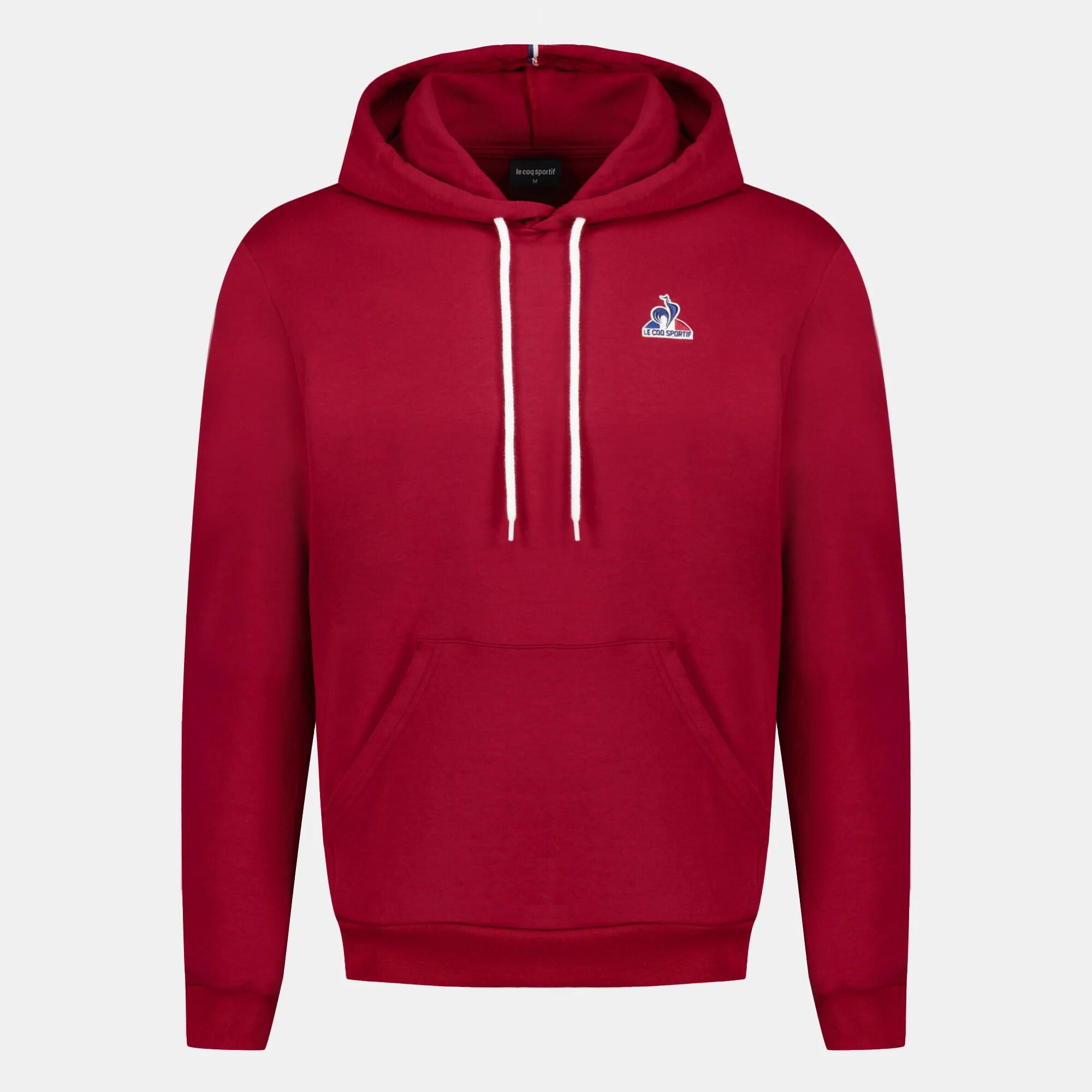 Le Coq Sportif - Sweatshirt À Capuche Le Coq Sportif Essentiels N°1 - Sweat-shirt - Bordeaux|marron|rouge - Decathlon