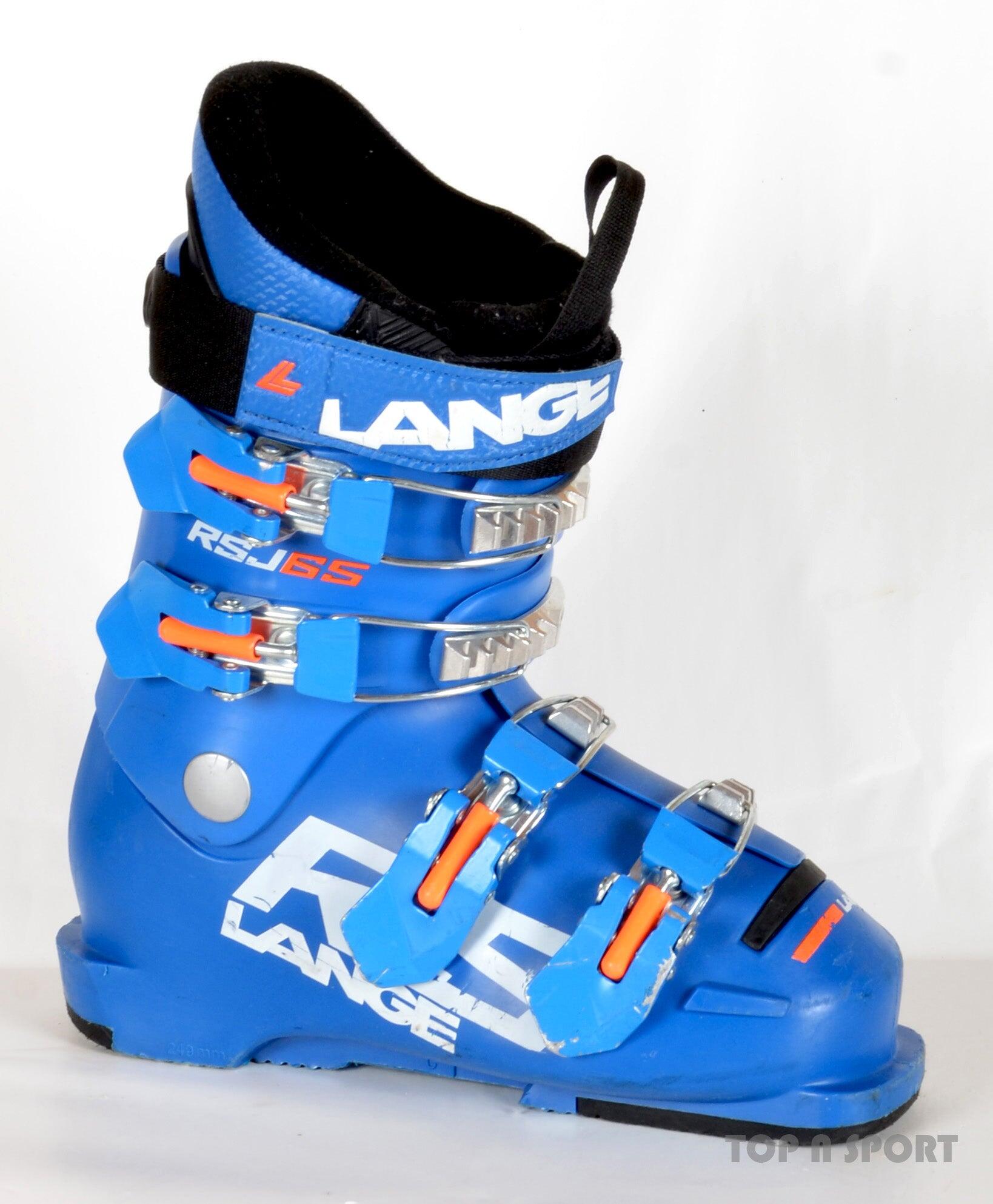 LANGE RECONDITIONNE - Chaussures de ski Junior Lange RSJ 65 blue / ora - BON