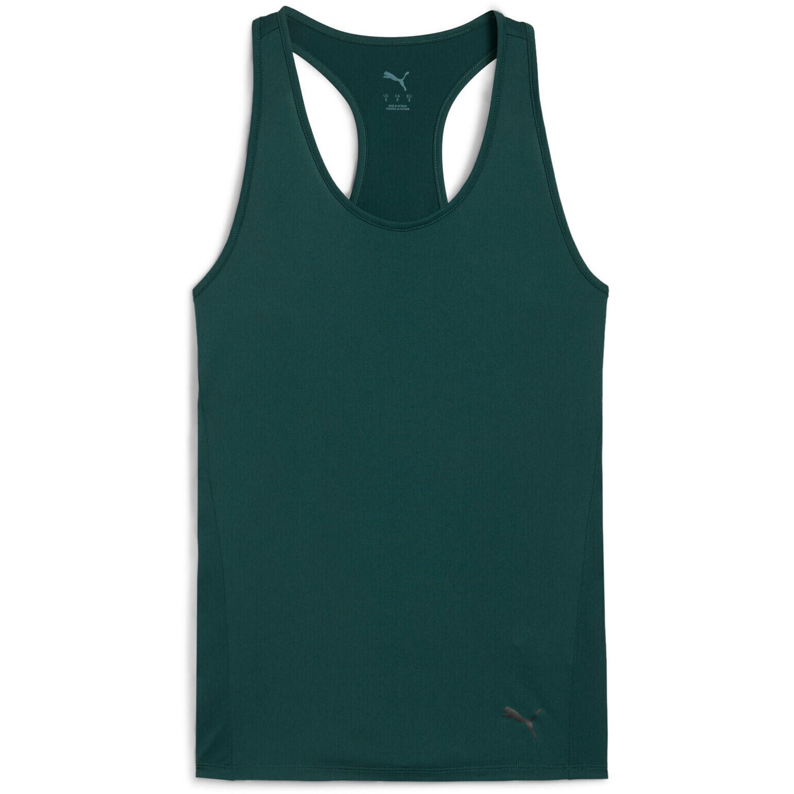 Maillot de corps Puma W Tad Essential Racerback Tank Port, Vert, Unisexe 5/5