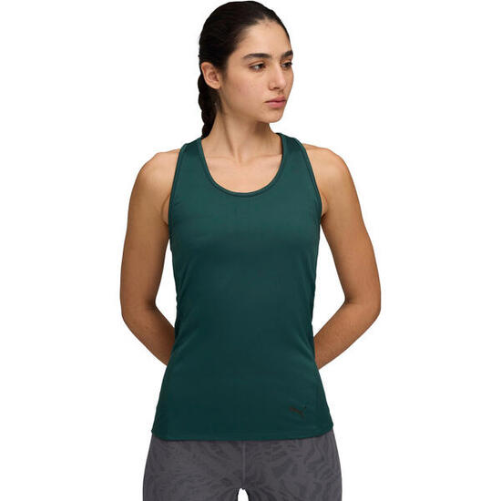Maillot de corps Puma W Tad Essential Racerback Tank Port, Vert, Unisexe