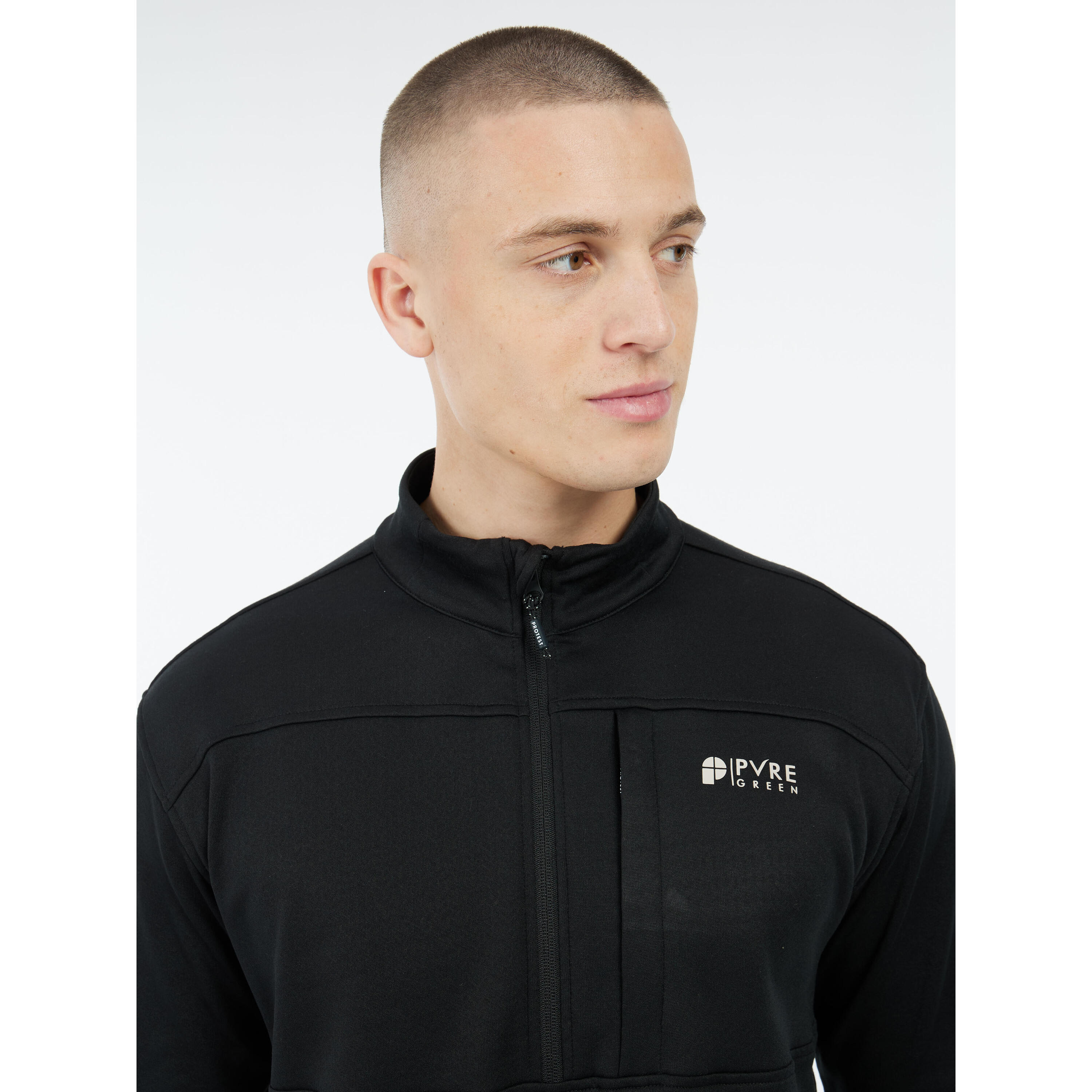 Polaire 1/4 zip Protest Graphic 5/7