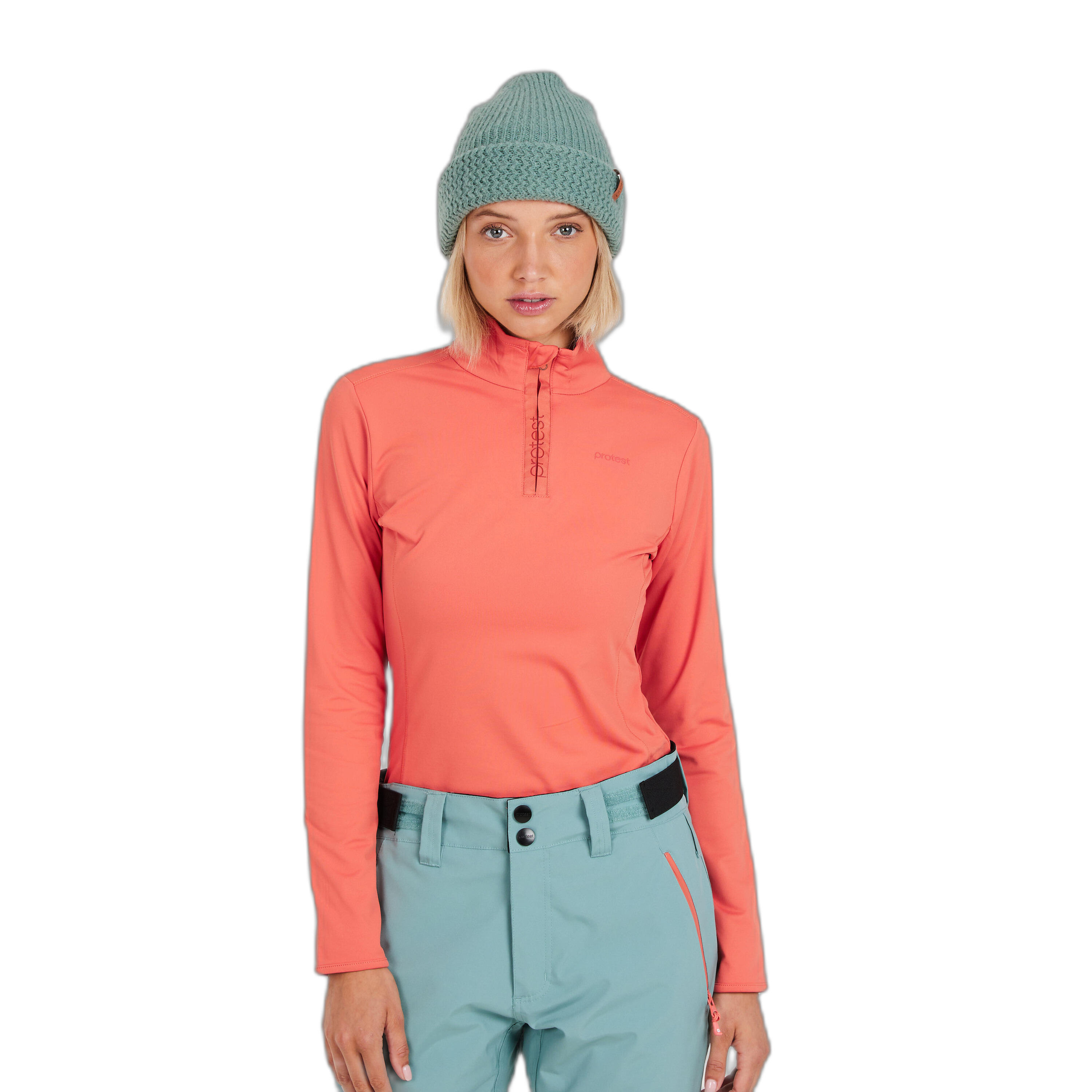 Polaire 1/4 zip femme Protest Fabriz 2/7