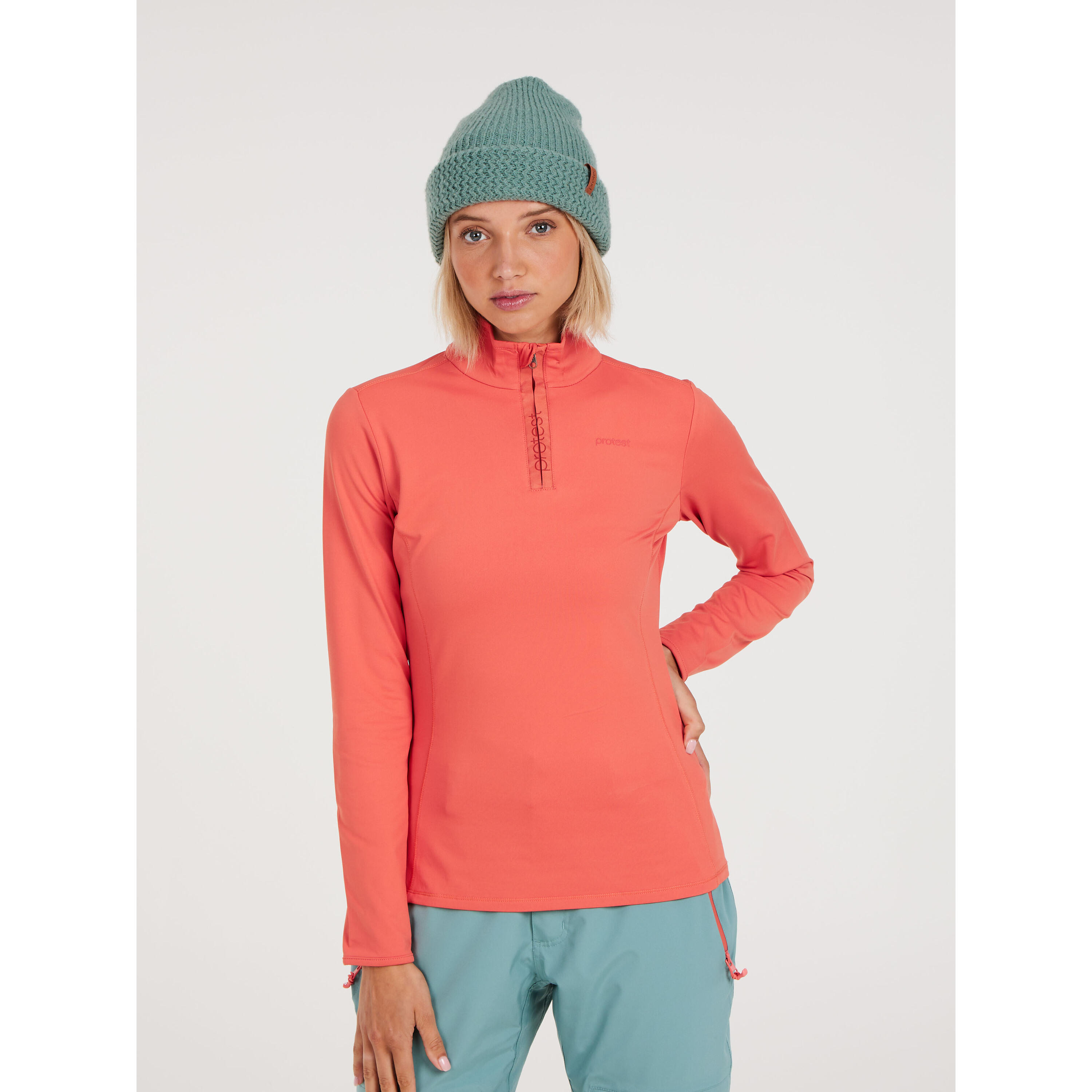 Polaire 1/4 zip femme Protest Fabriz 4/7