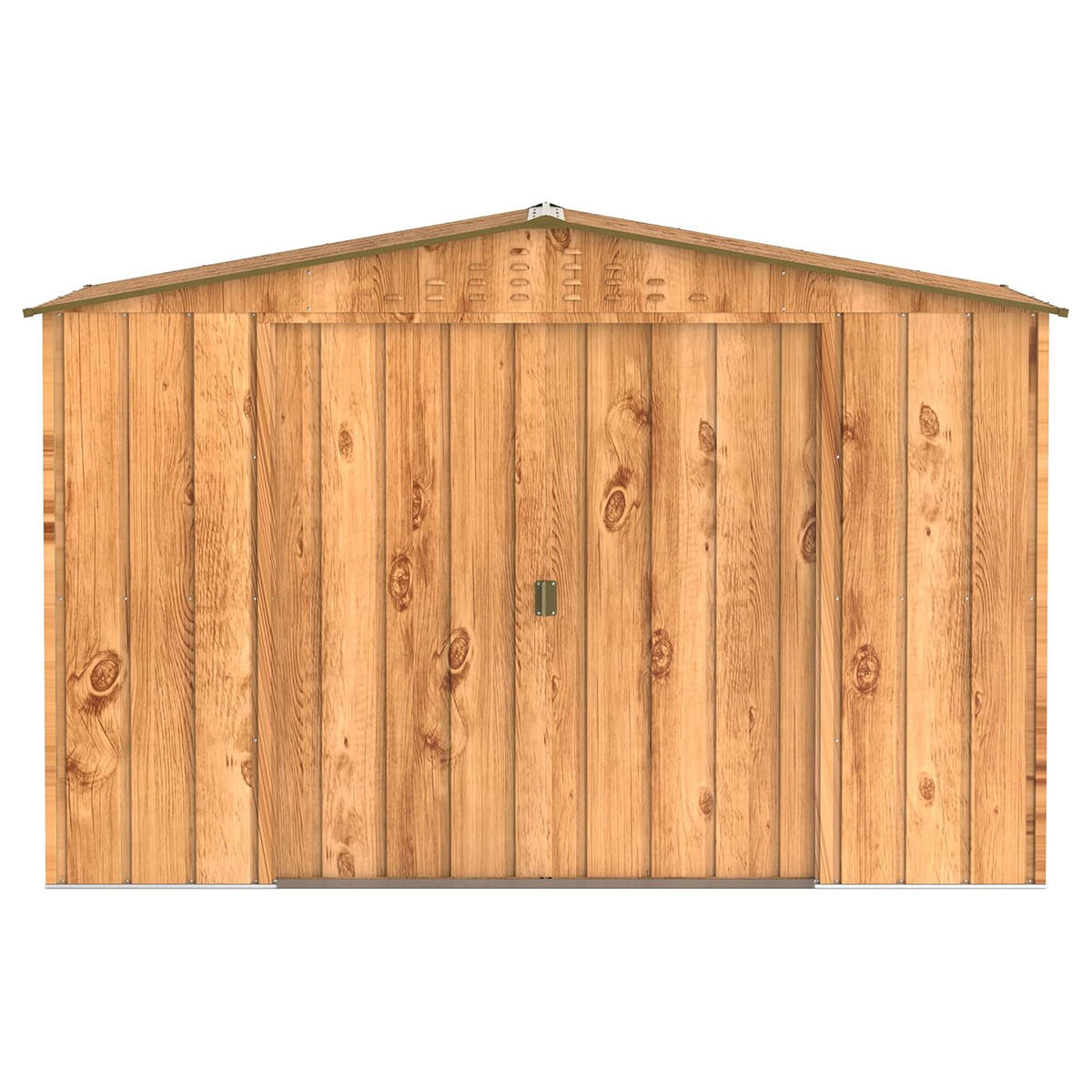 Caseta jardín Top Hércules 10×8 metal imitación madera 6/7