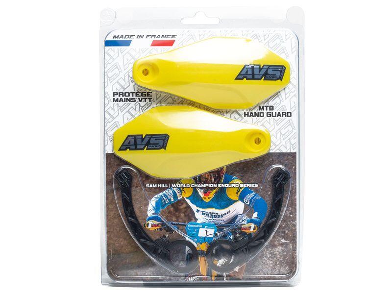 Protetor de mãos AVS - Básico - Amarelo Fluorescente 2/4