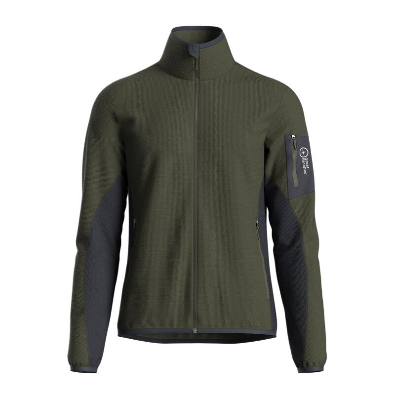 Great Escapes Dosde Evo polaire légère homme forest night/vulcan-L 1/3