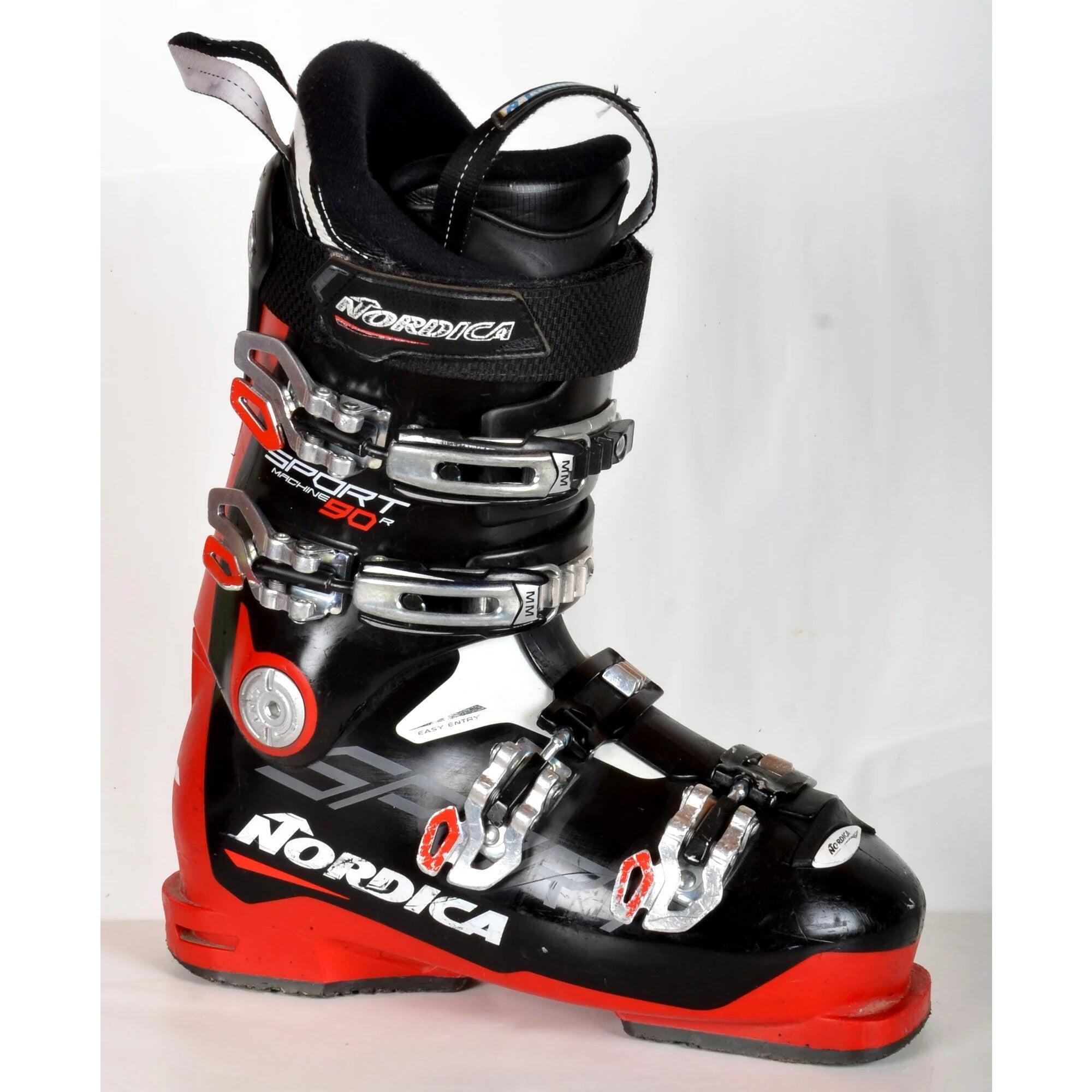 Nordica - Reconditionne - Chaussures De Ski Nordica Sportmachine 90  R Red - Bon - Chaussures De Ski - Multicolore - 30,5 Cm - Decathlon