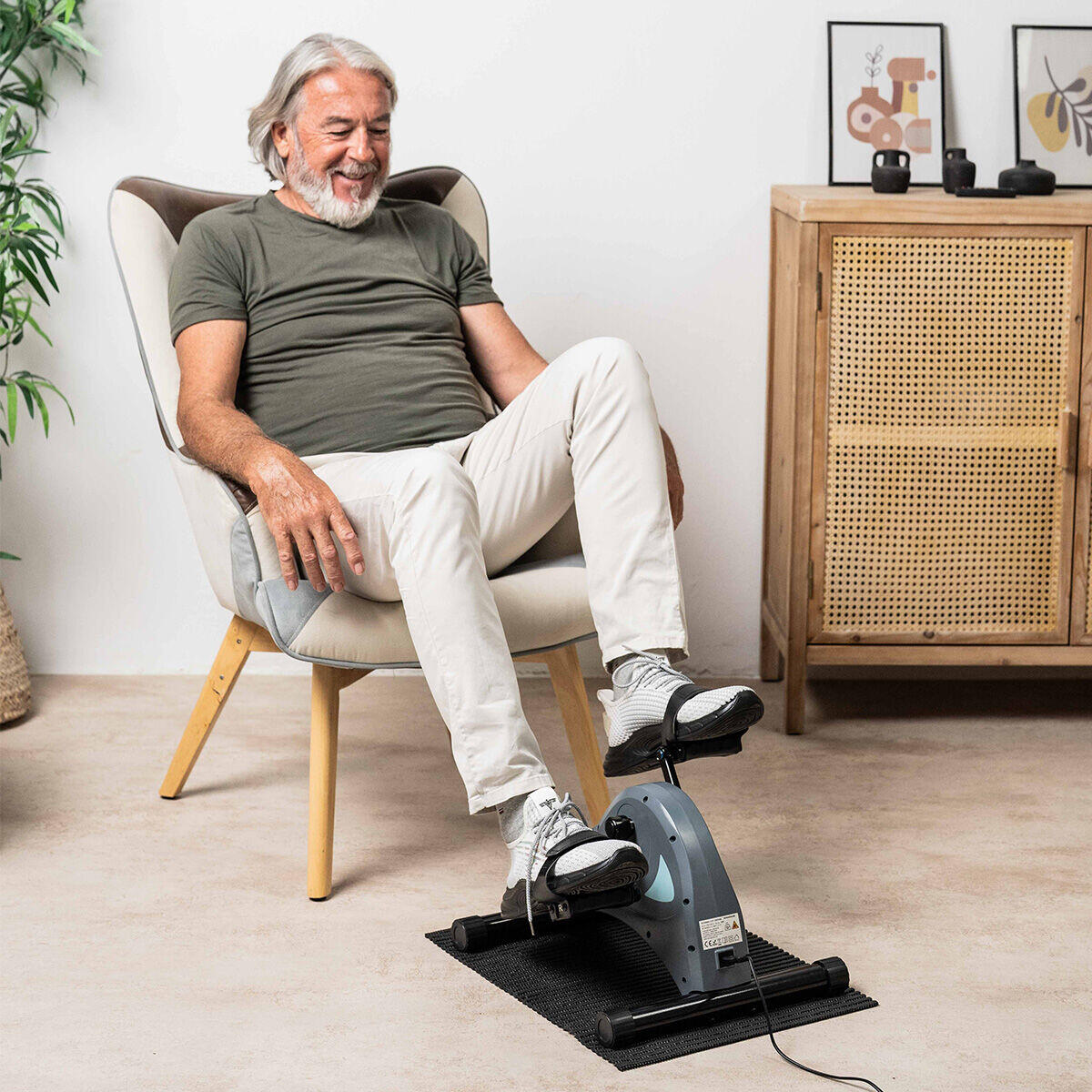 Pedaleador Eléctrico Asistido para Piernas y Brazos con Esterilla INNOVAGOODS 2/5