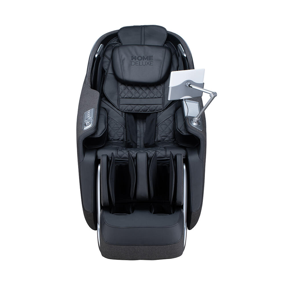 Massagesessel ALVINA mit Premium Webstoffpolsterung - Schwarz 3/7
