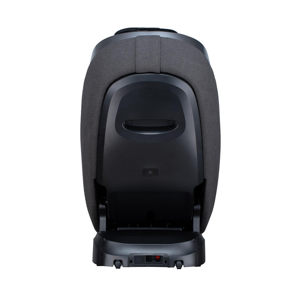 Massagesessel ALVINA mit Premium Webstoffpolsterung - Schwarz 4/7