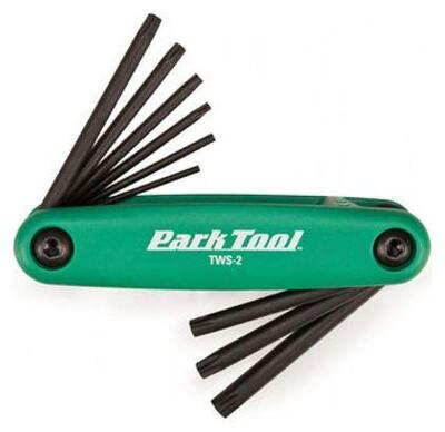Kit di 9 chiavi Torx PARK TOOL TWS-2