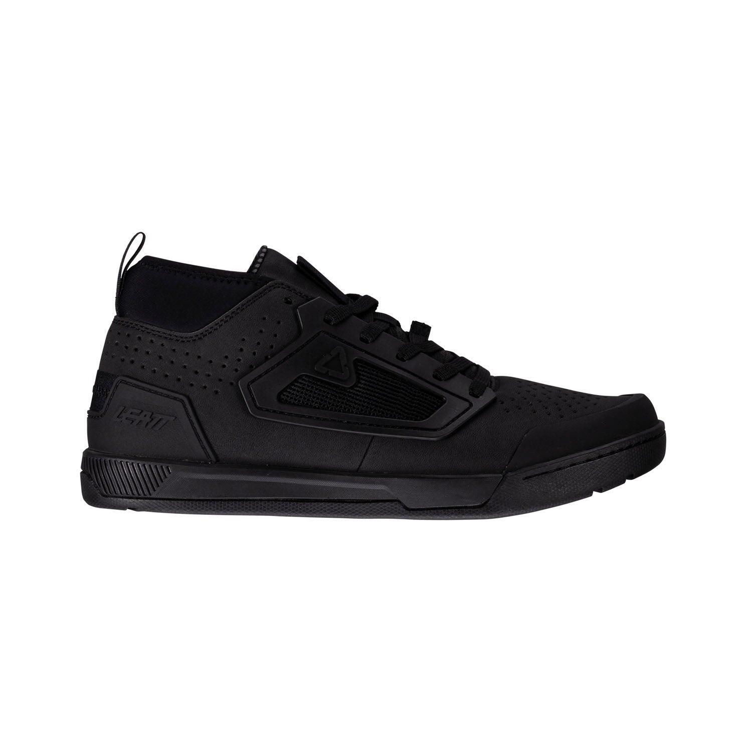 Sapatos de pedais pretos Leatt Flat 3.0 para homem 7/8