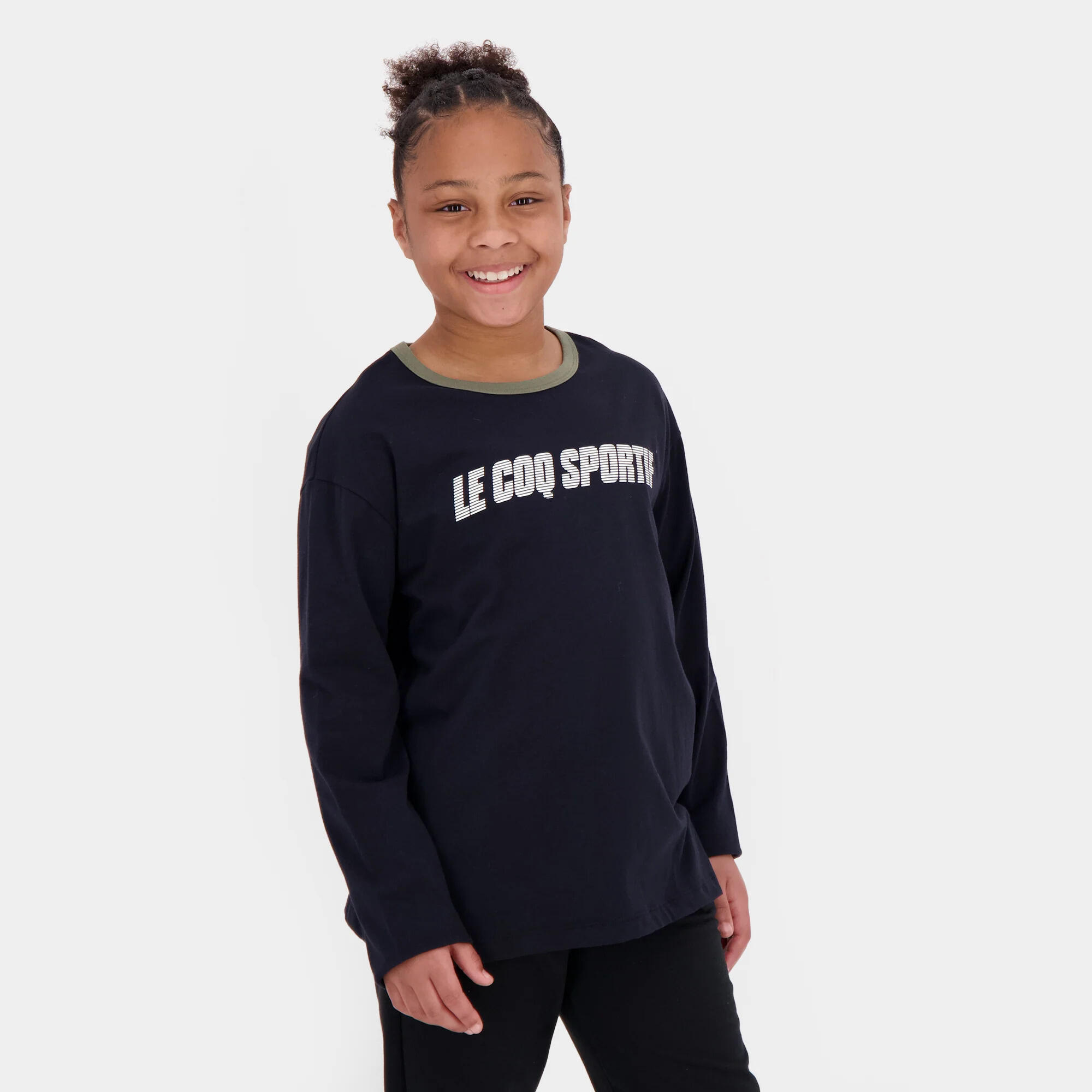T-shirt manches longues enfant Le Coq Sportif Graphique N°1 5/7