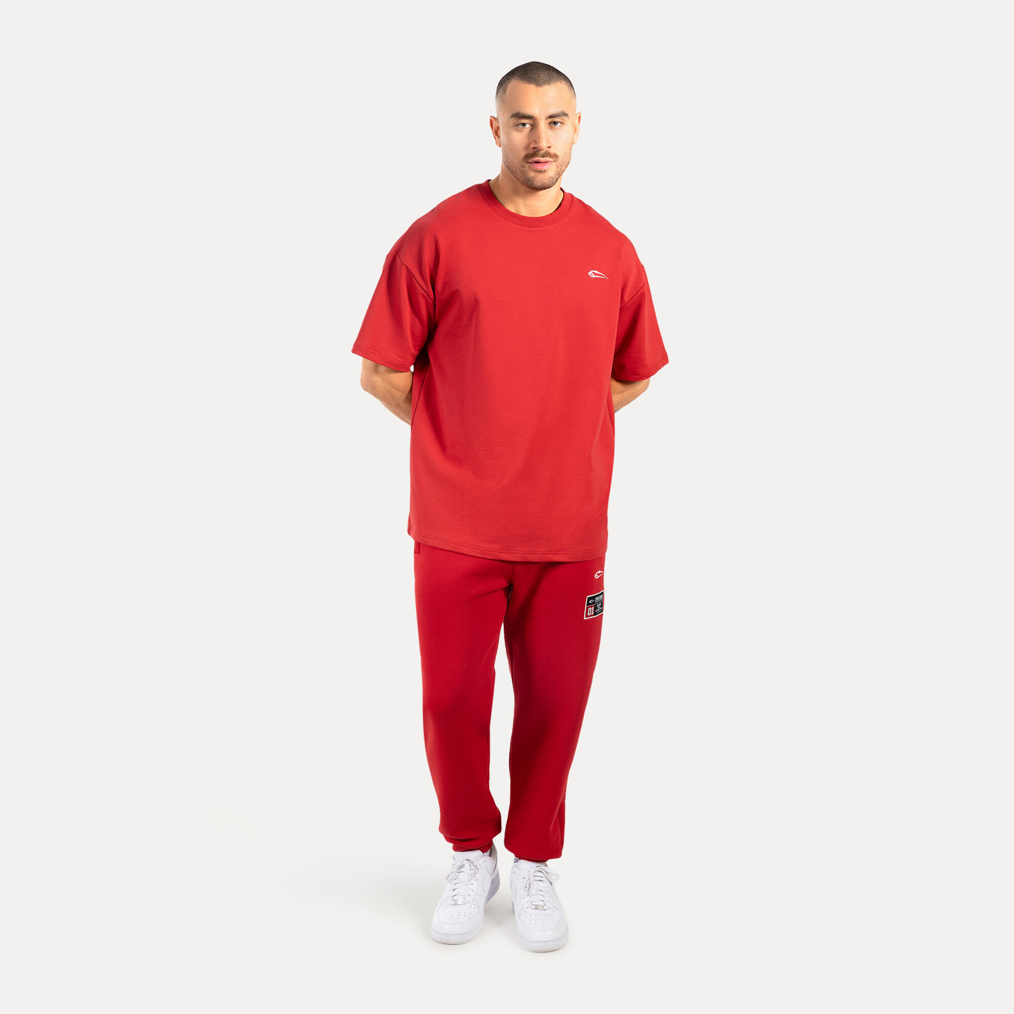 Herren T-Shirt Rayk Bordeaux 3/5
