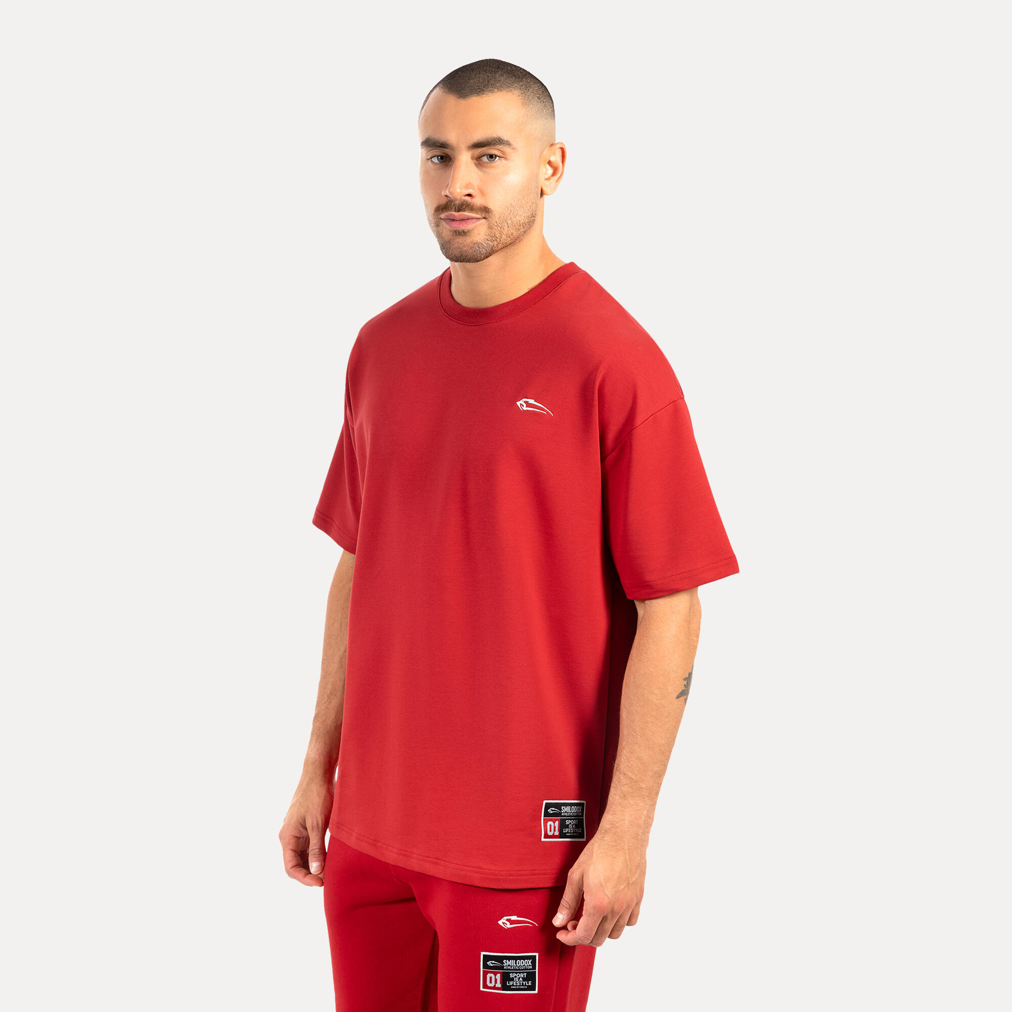 Herren T-Shirt Rayk Bordeaux 2/5