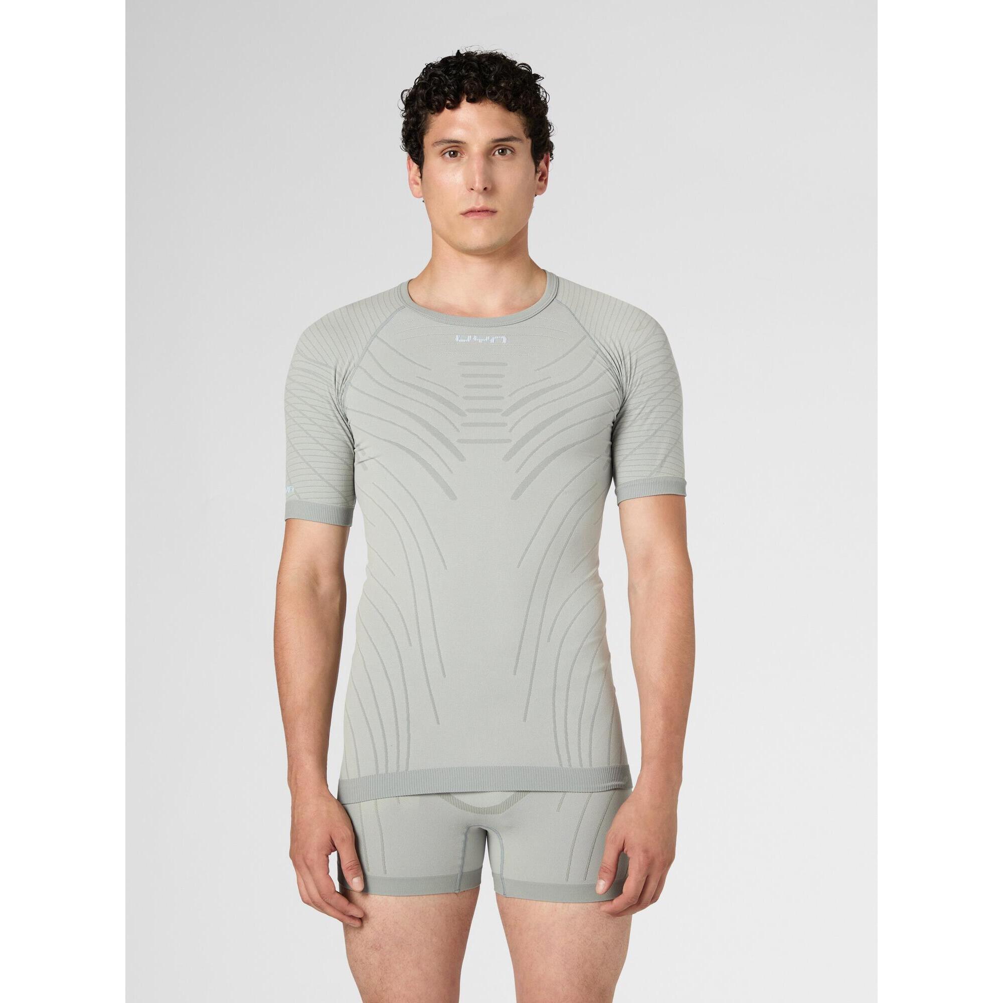Uyn - Motyon 2.0 Short-sleeved Base Layer Top - Sous Maillot Manche Courte - Gris - 52 2xl - Decathlon