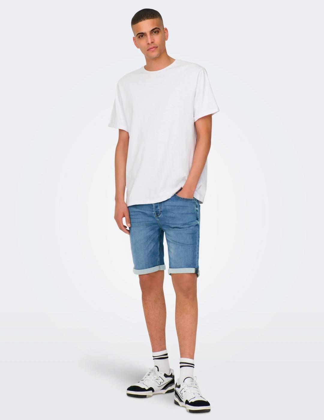 Bermudas y pantalones cortos para Hombre Only&sons  Azul 3/7