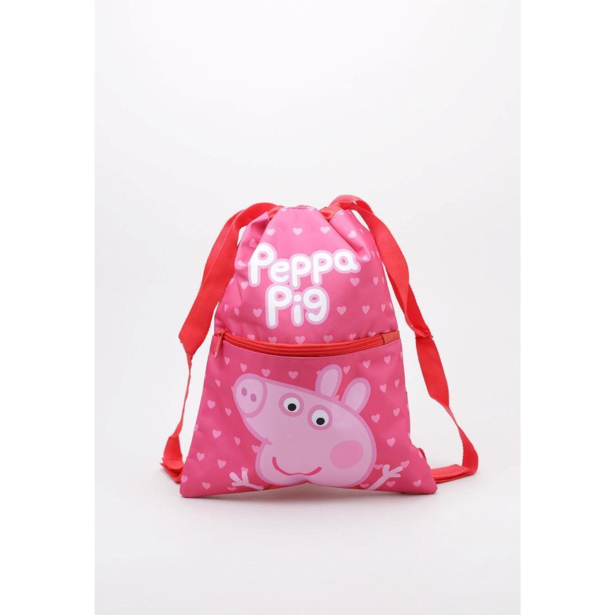 Cerdá - School Guarderia Enfants Cerdá Saquito Escolar Peppa Pig Ros - Sac À Dos - Rose - Decathlon