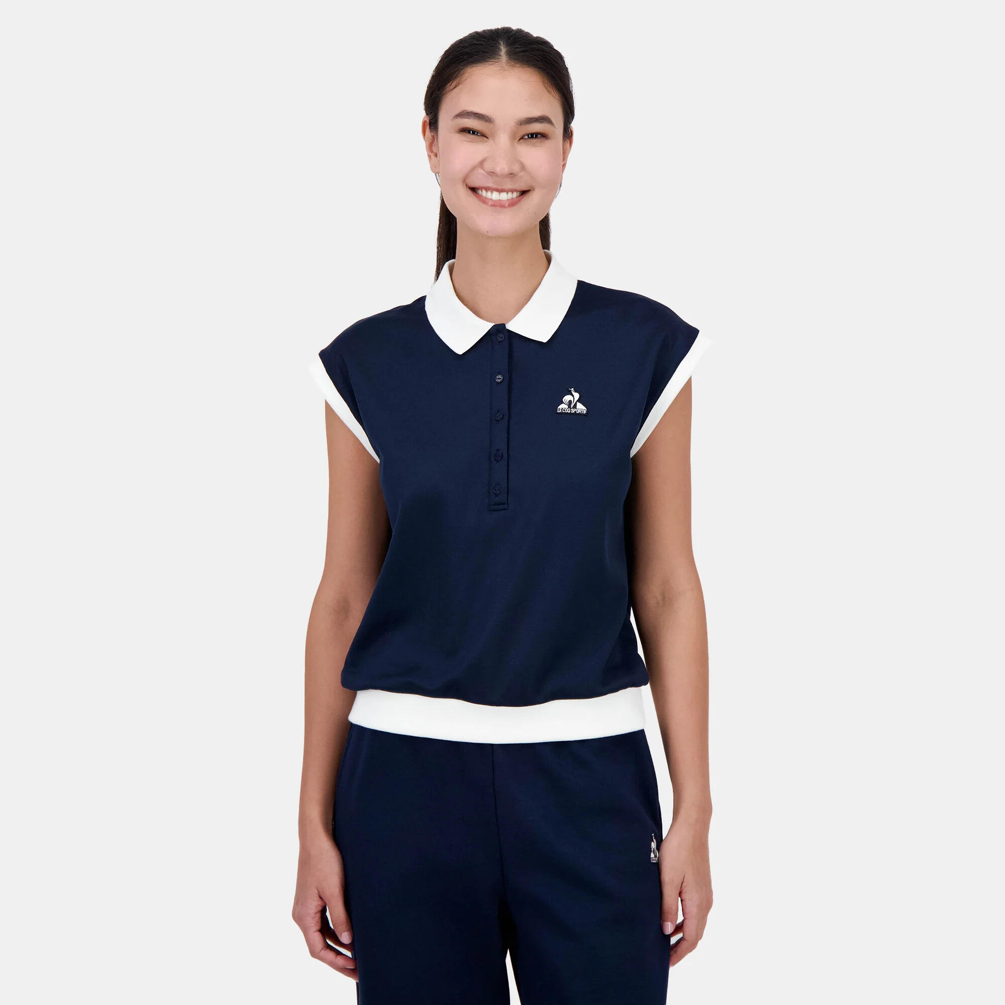 Polo femme Le Coq Sportif Heritage SP Sl N°1 2/5