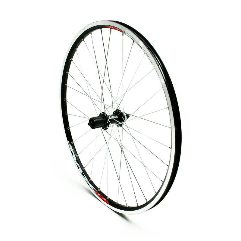 Velox - Roue Arrière Double Paroi Oeillet Moyeu Cassette Rayon Blocage Jante Rayons Velo - Roue - Noir - Taille Unique - Decathlon