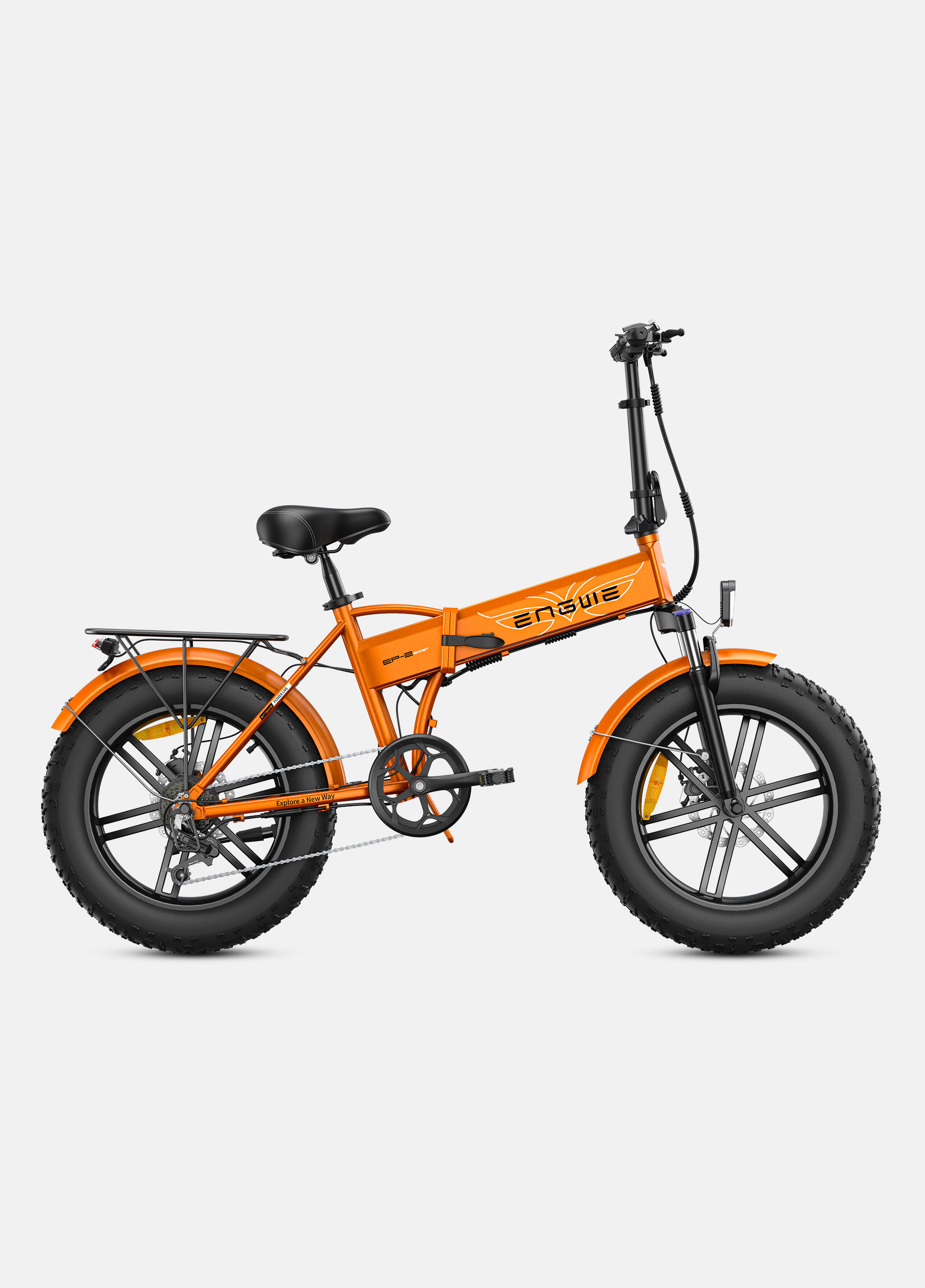 ENGWE EP-2 Boost 20in Skladací elektrobicykel Fat Tire 250W 55Nm 48V 13Ah 120km 3/7