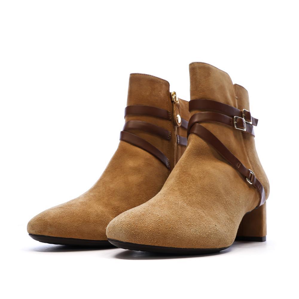 Bottines Camel Femme Geox Pheby 50 6/7