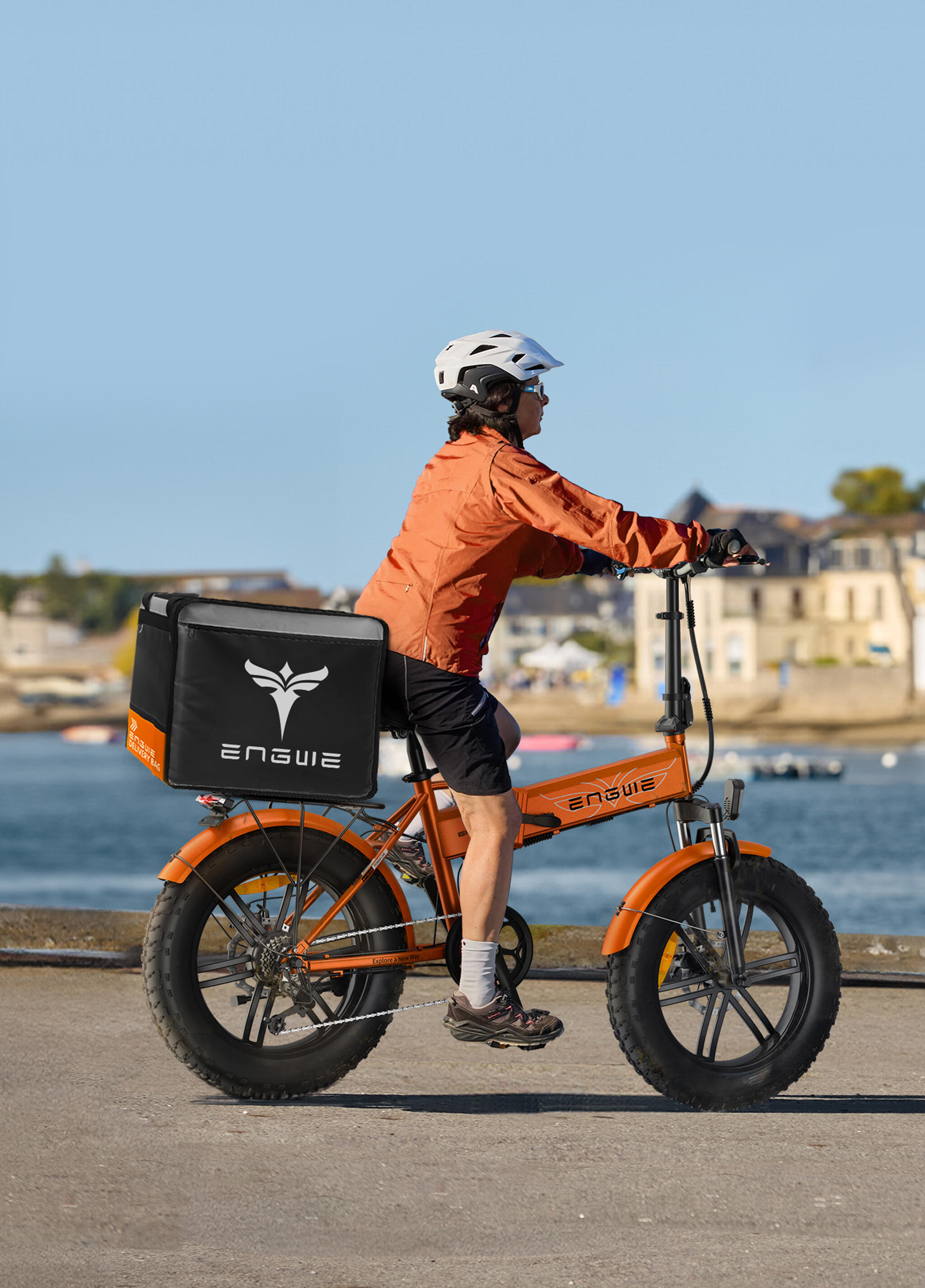 ENGWE EP-2 Boost 20in Skladací elektrobicykel Fat Tire 250W 55Nm 48V 13Ah 120km 6/7