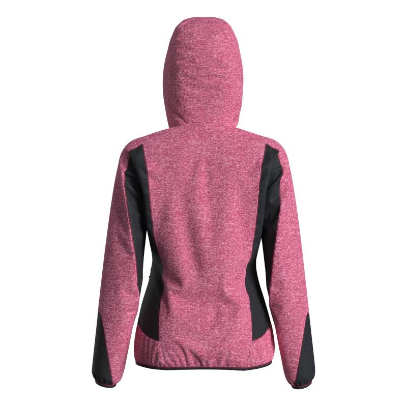 Great Escapes Lucy lady wool look fleece raspberry 2/3