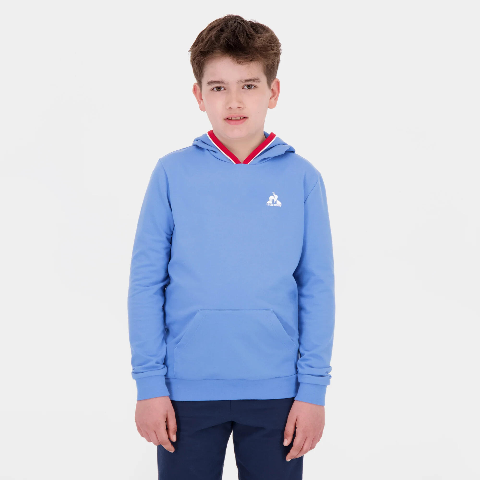 Sweatshirt à capuche enfant Le Coq Sportif Tri N°1 2/6