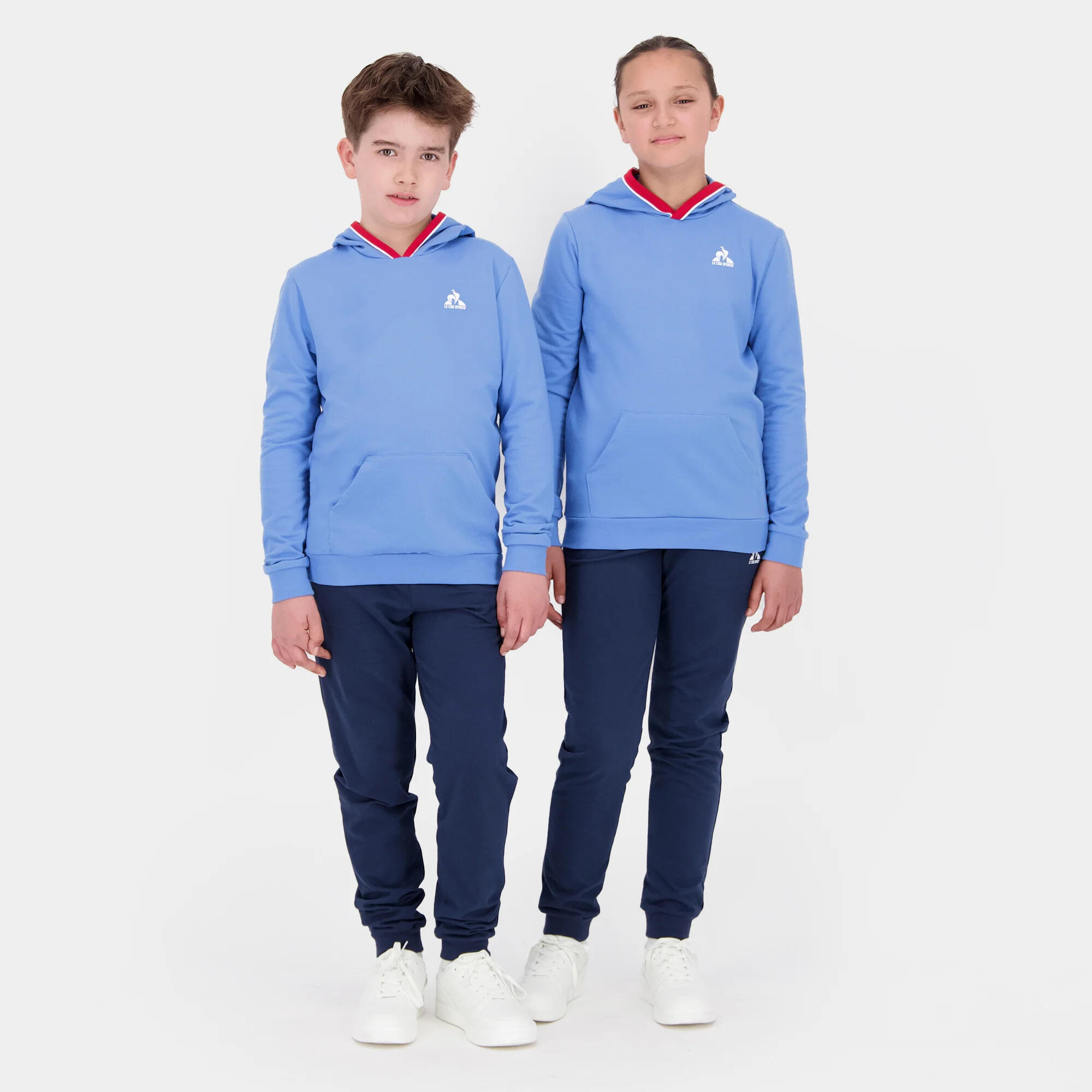Sweatshirt à capuche enfant Le Coq Sportif Tri N°1 6/6