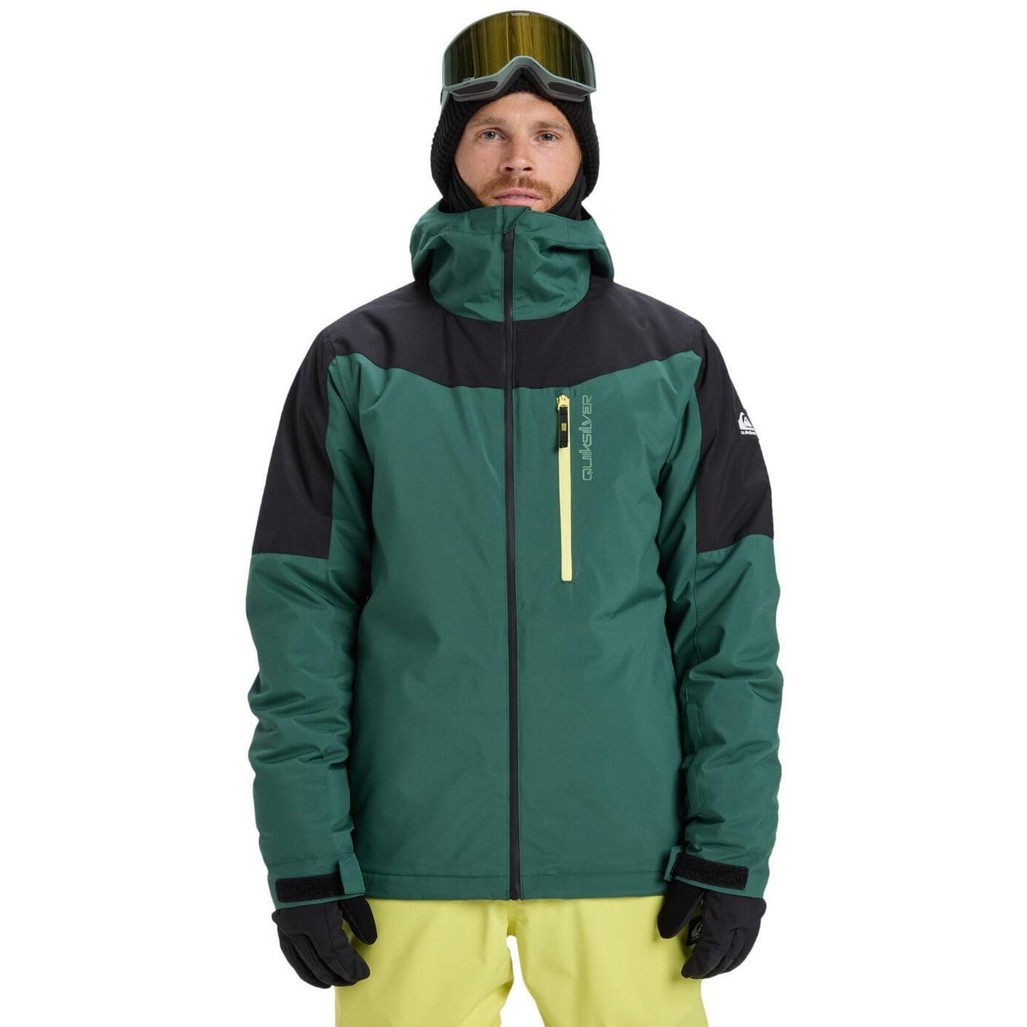 Quiksilver - Veste De Snow Technique Titano Multicolore Homme - Doudoune Synthétique - Vert - Decathlon