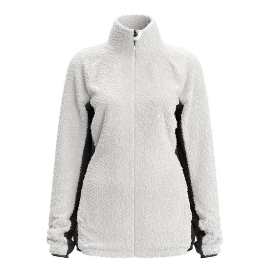Great Escapes Pigot lady mid fleece jacket white alyssum