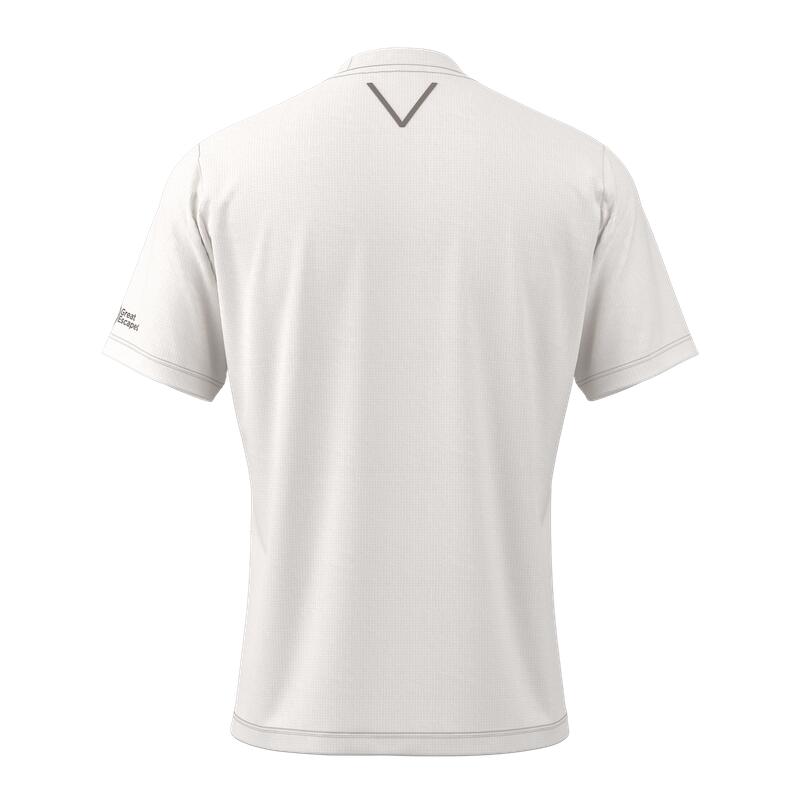 Great Escapes Scorpius man T-shirt white alyssum/driftwood 2/2
