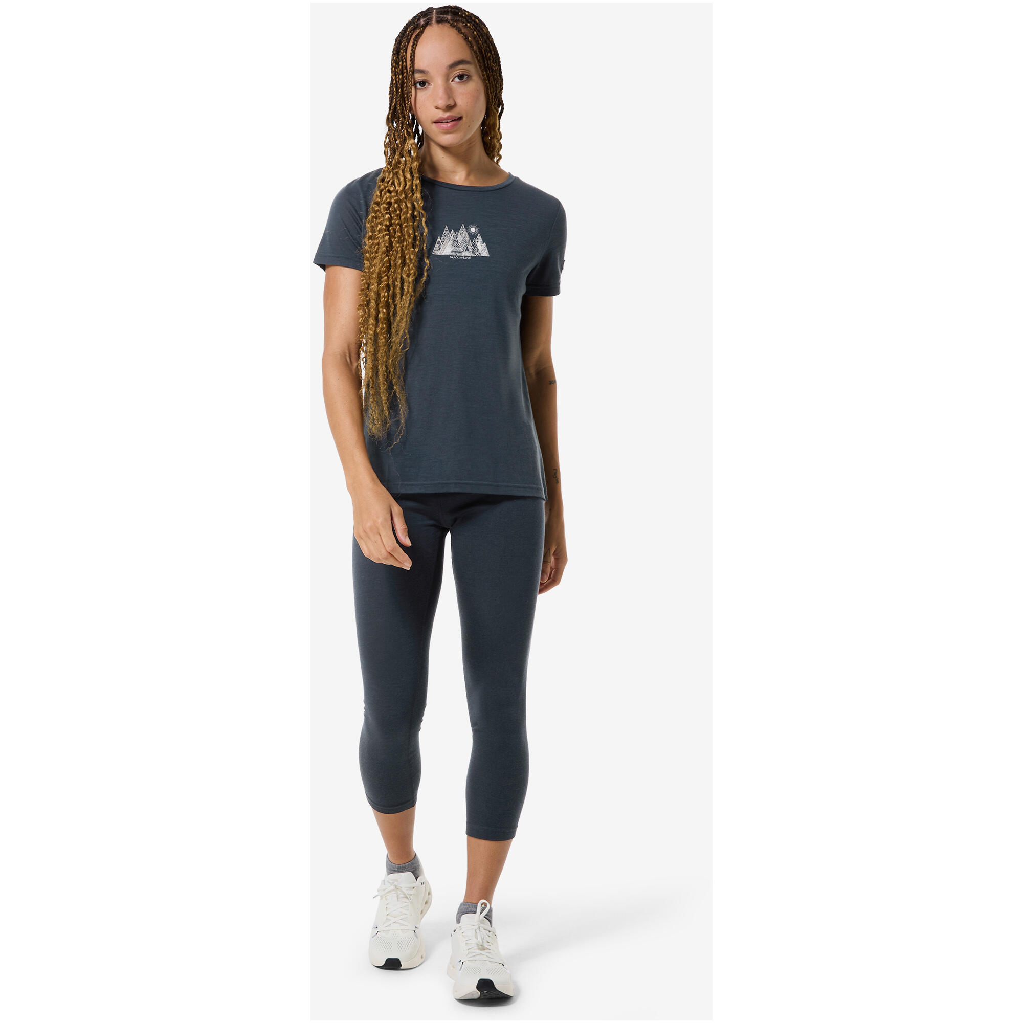 Koszulka SUPER.NATURAL W TOP MOUNTAIN ART TEE 3/5