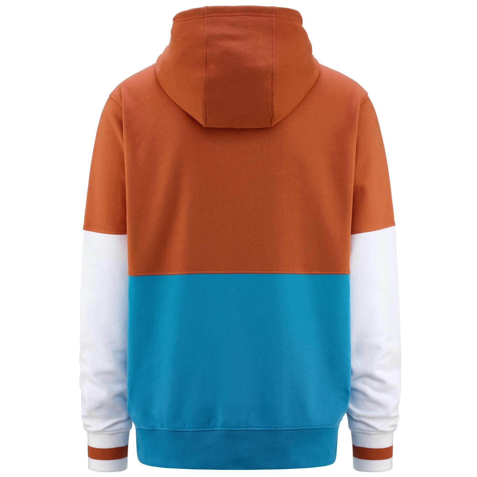 Felpa da uomo donna in cotone marrone da streetwear sportivo 2/3