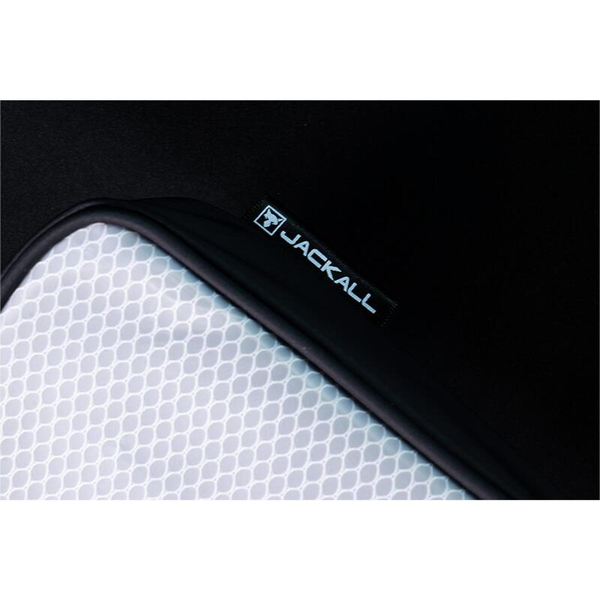 BORSETA NALUCI JACKALL M WHITE/BLACK, 16.5X15X4.5 CM