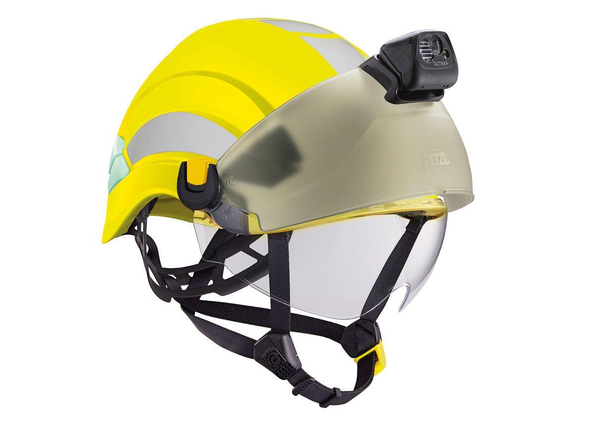 Casque de protection Petzl Vertex Hi Viz orange ajustement occipital modulaire 3/5