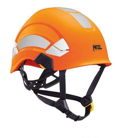 Casque de protection Petzl Vertex Hi Viz orange ajustement occipital modulaire