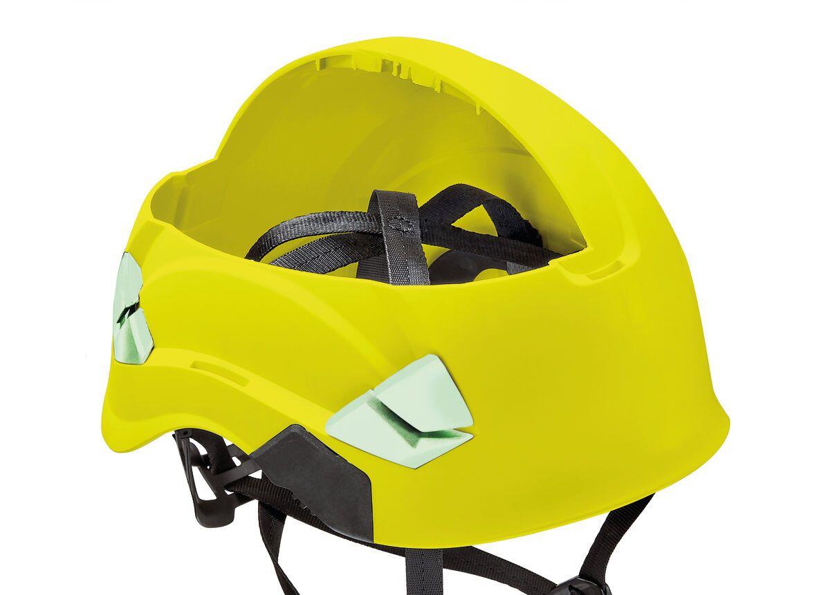 Casque sécurité Petzl Vertex Vent Hi Viz jaune ajustable compatibles accessoires 2/5
