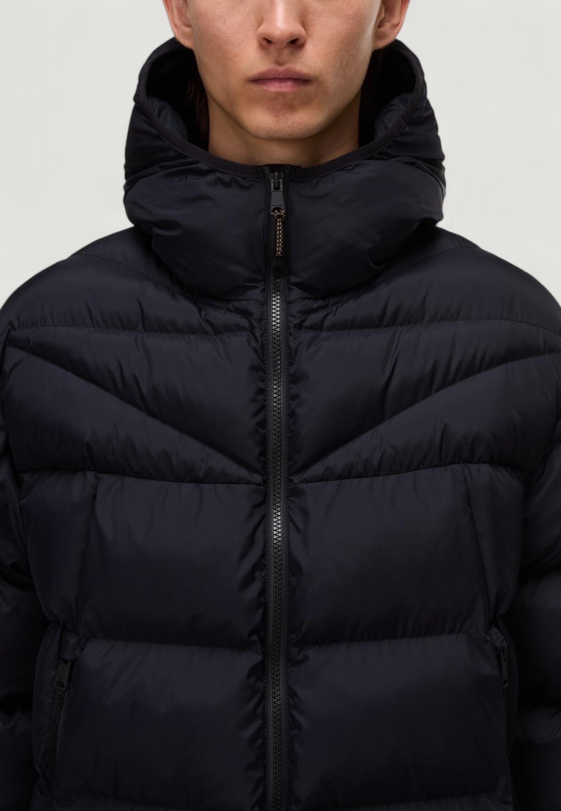 doudoune duvet A-MOLVENO HOOD HOMME noir 2/4