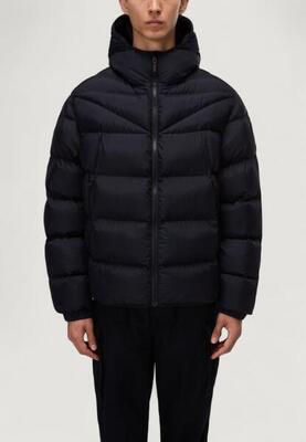 Donsjas a-molveno hood heren zwart